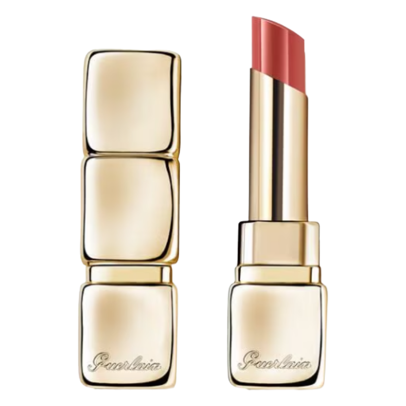 Guerlain KissKiss Bloom Shine Red Lipstick 139 Dahlia Kiss (Blemished Box)