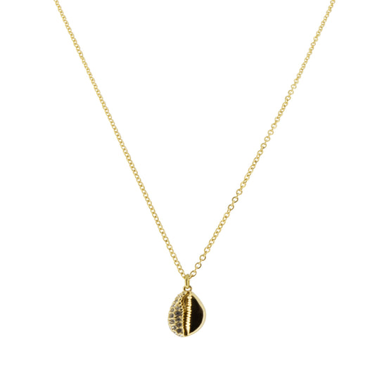 Swarovski Gold-plated Necklace With Shell Crystal Pendant 5537917 
