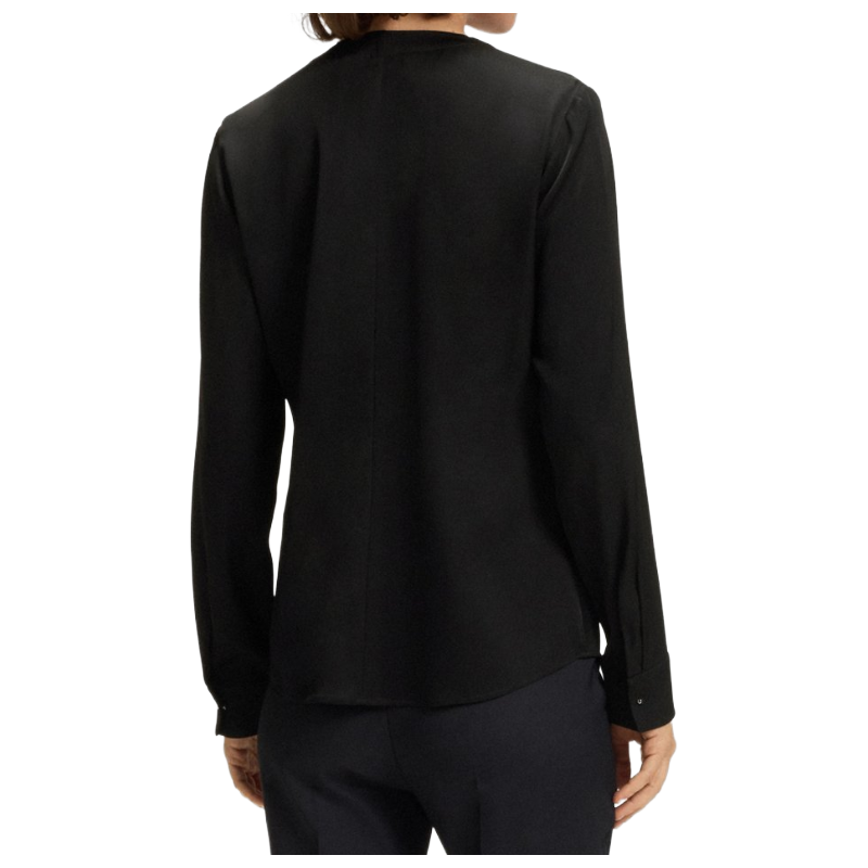 Hugo Boss Women's Silk Blouse Banorah Black