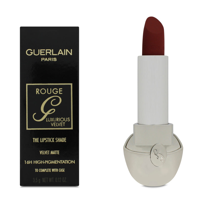 Guerlain Rouge G The Lipstick Shade Velvet Matte No.775 Wine Red