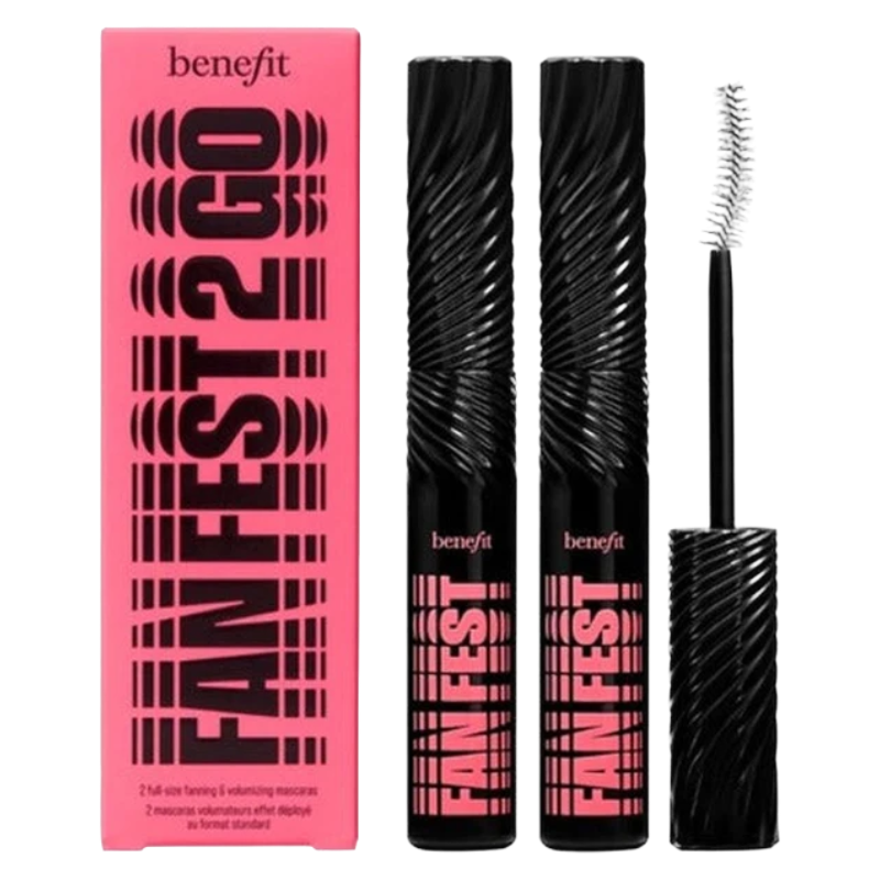 Benefit Fan Fest 2 Go 2 Full-Size Fanning & Volumizing Mascaras