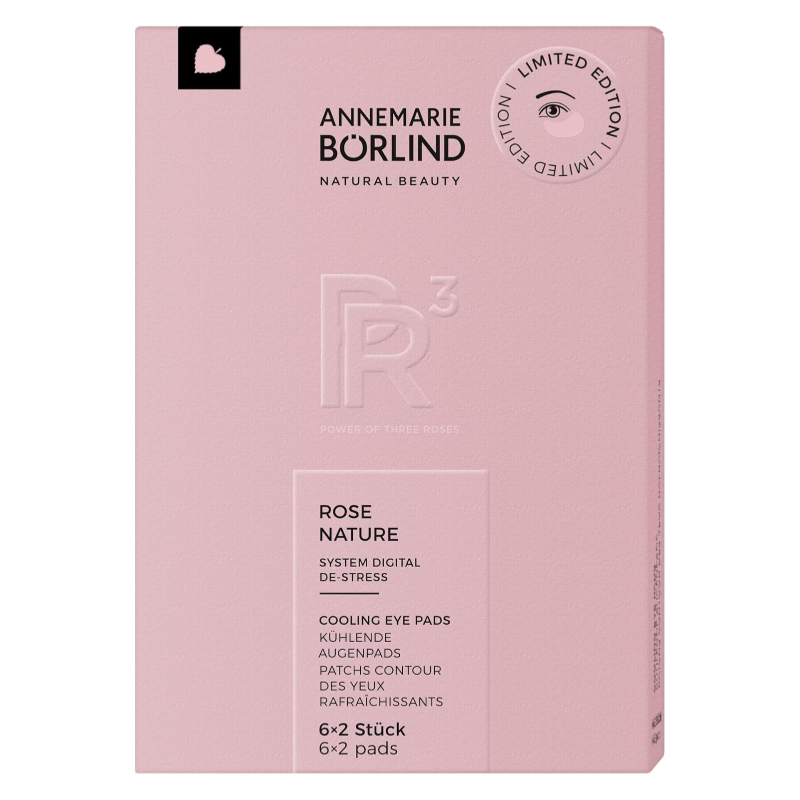 Annemarie Borlind Rose Nature Cooling Eye Pads 6x2 Pads