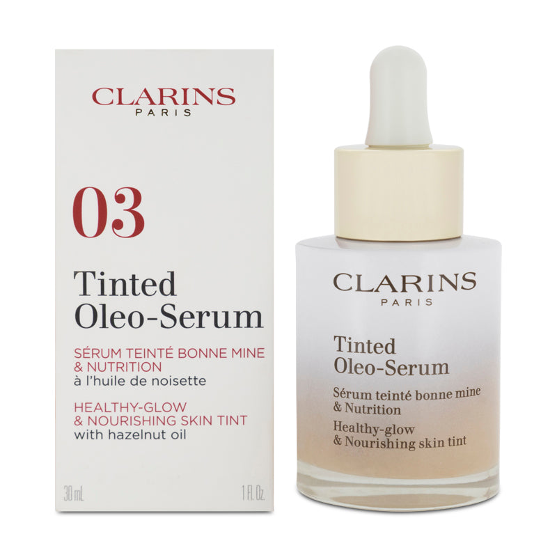 Clarins 03 Tinted Oleo-Serum Healthy-Glow & Nourishing Skin Tint 30ml