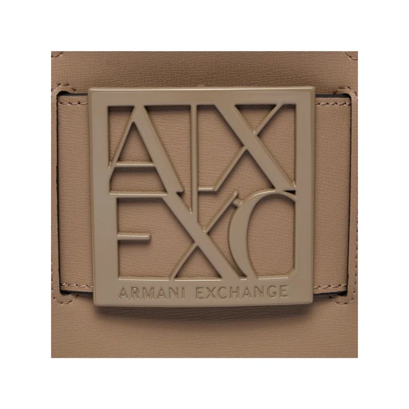 Armani Exchange Medium Shopping Tote Bag Brown 0A874