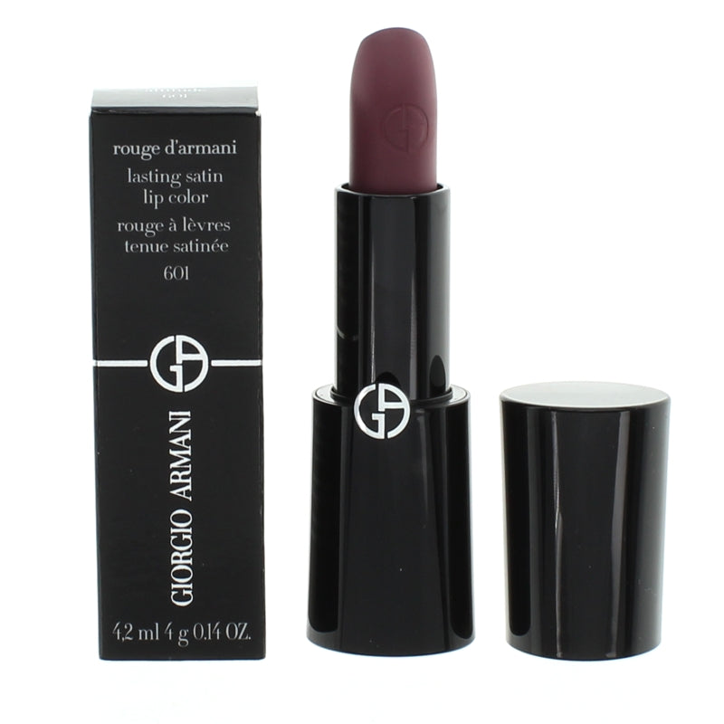 Giorgio Armani Rouge D'Armani Lasting Satin Red Lipstick 601 Attitude