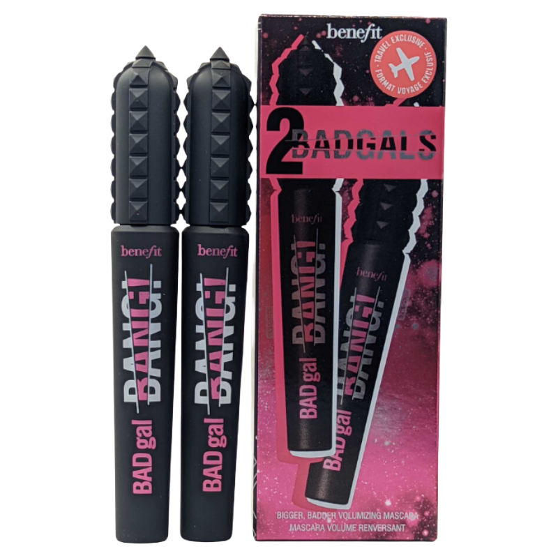 Benefit Bad Gal Bang Black Mascara Duo Set 2 x 8.5g (Blemished Box)