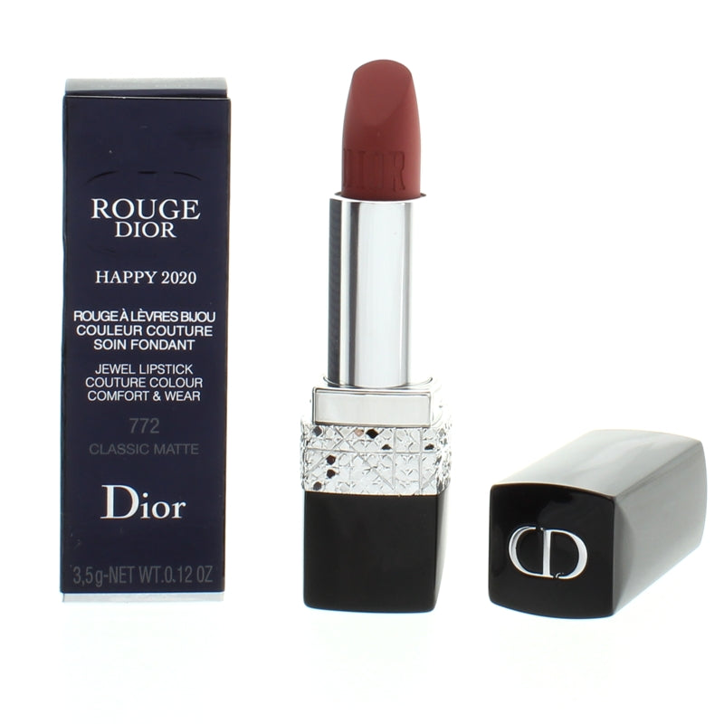 Dior Rouge Happy 2020 Jewel Lipstick Pink 772 Classic Matte