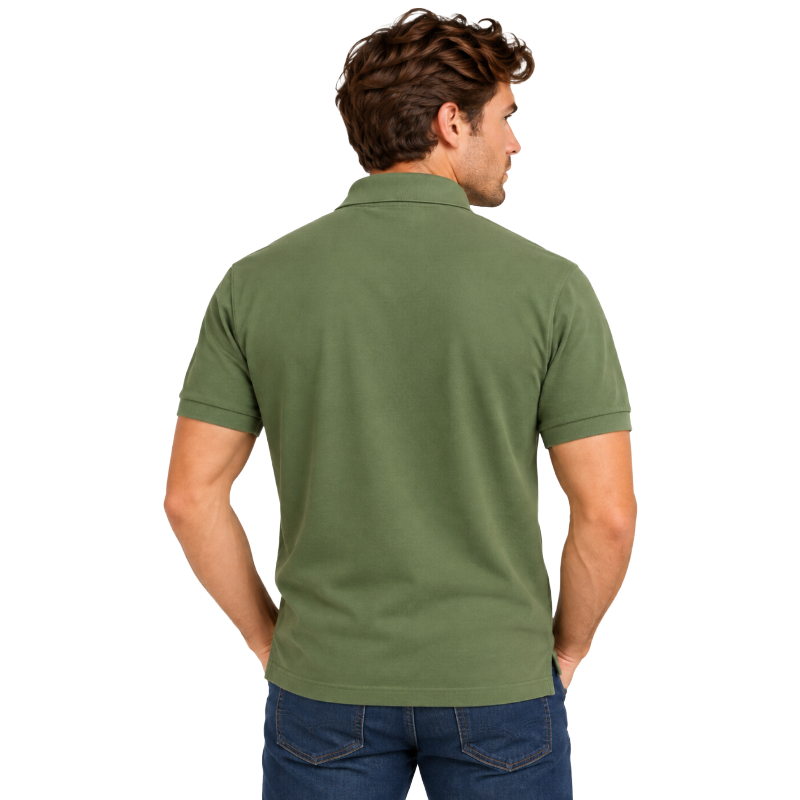 Ralph Lauren Men's Polo Shirt Dark Sage Small 100% cotton
