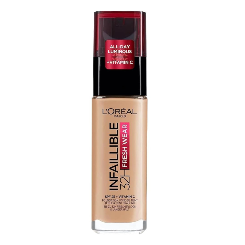 L'Oreal Infallible 24 Hour Liquid Foundation 140 Golden Beige