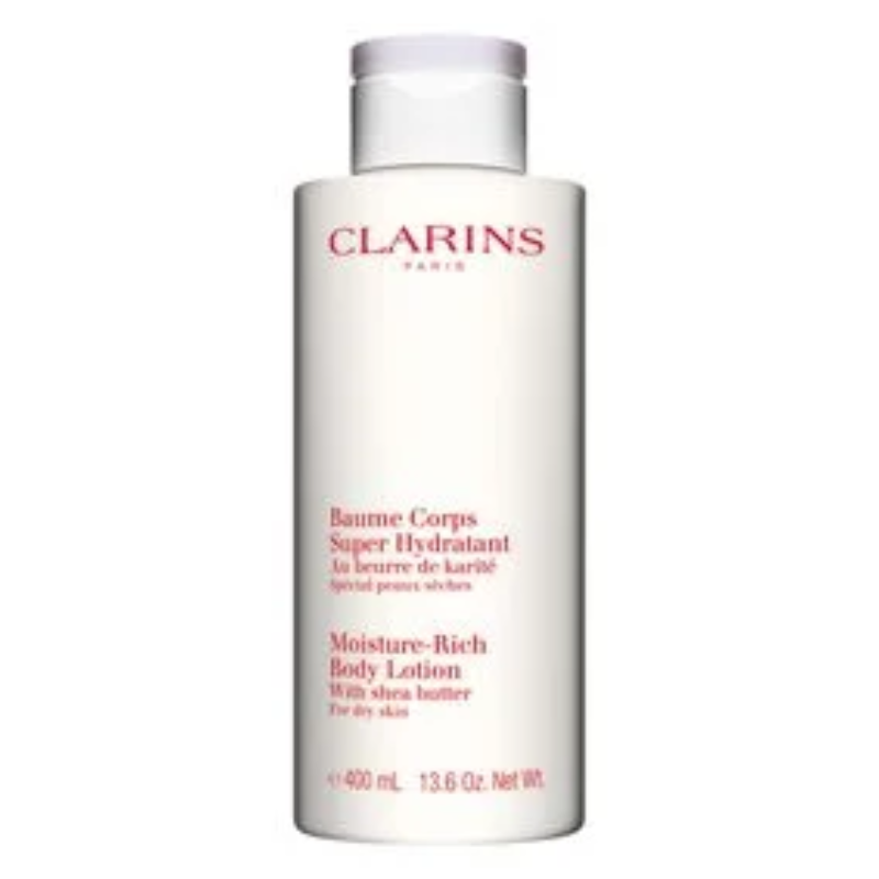 Clarins Moisture Rich Body Lotion 400ml (Blemished Box)