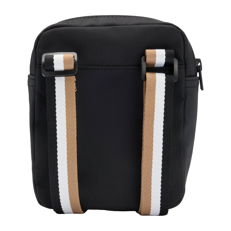 Boss Boys Man Bag Canvas Messenger J50963 09B Black