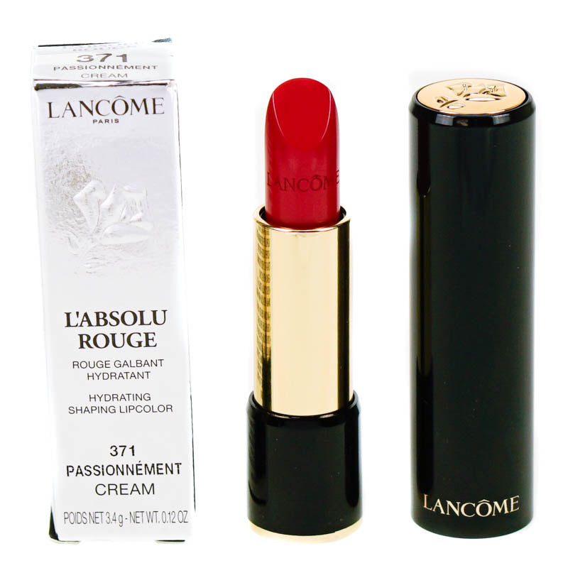 Lancome L'Absolu Rouge Hydrating Shaping Lipstick 371 Passionnement Cream