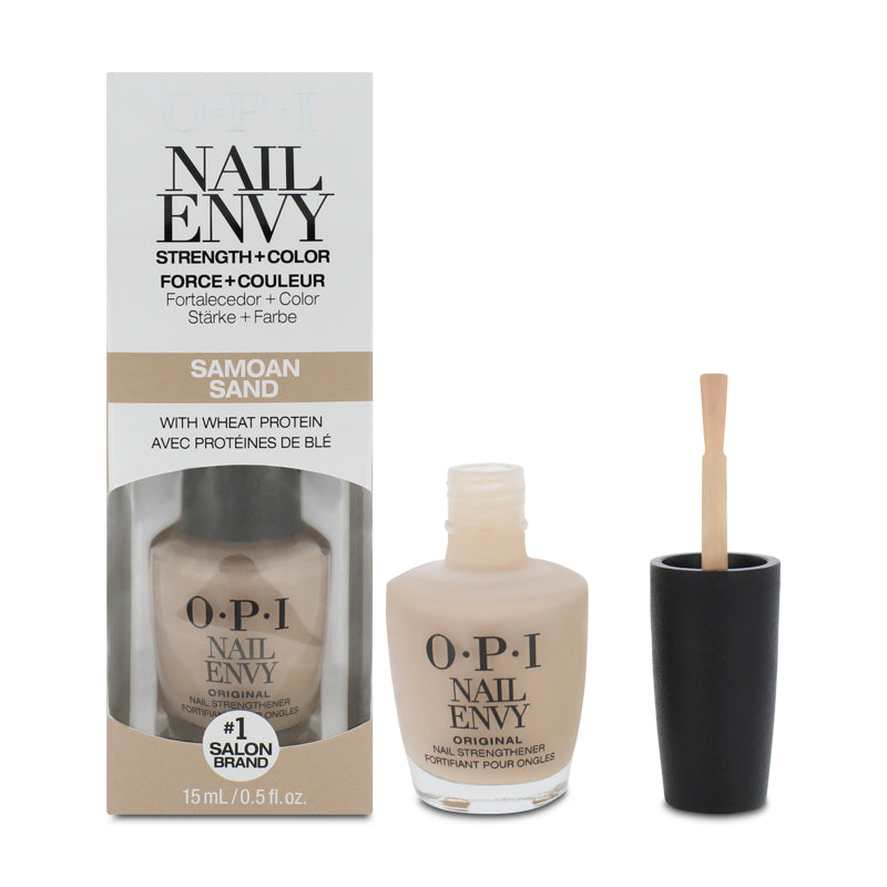 OPI Nail Envy Strength + Colour Nail Polish Samoan Sand 15ml