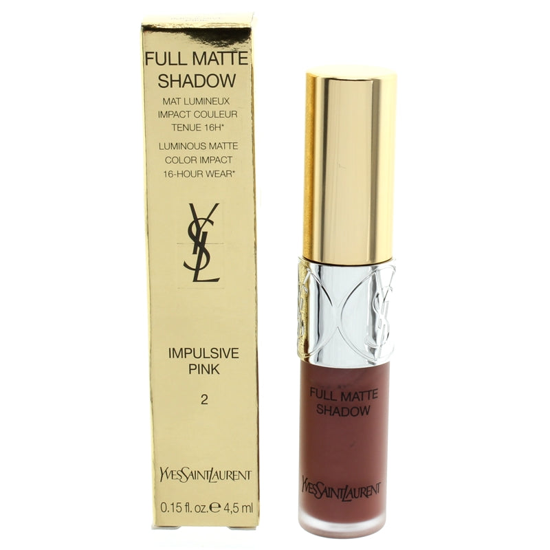YSL Full Matte Eyeshadow 2 Impulsive Pink