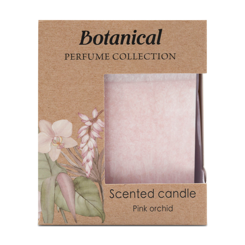 Botanical Scented Candle Pink Orchid 200g