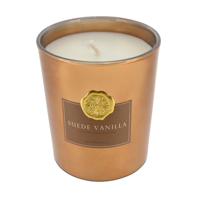 Rituals Suede Vanilla Scented Candle 360g Private Collection