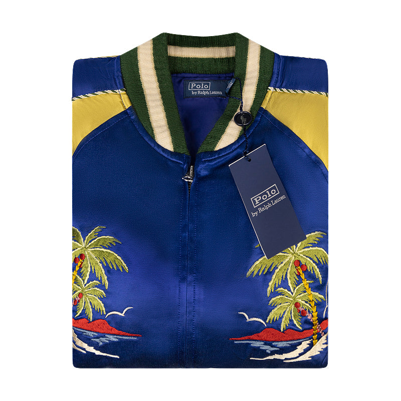 Ralph Lauren Polo Embroidered Bomber Jacket Women's