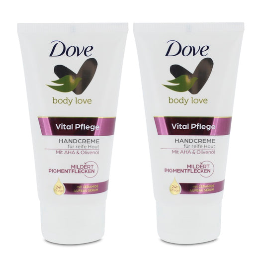 Dove Vital Care Hand Cream 75ml x 2