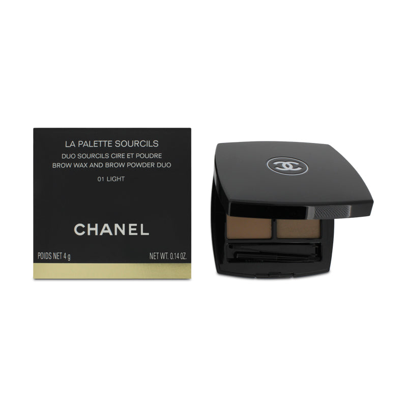 Chanel La Palette Sourcils Brow Wax And Brow Powder Duo 01 Light