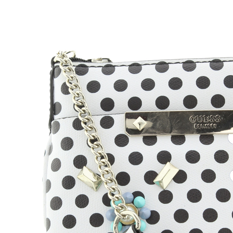 Guess Britta Mini Polka Dot Crossbody Handbag