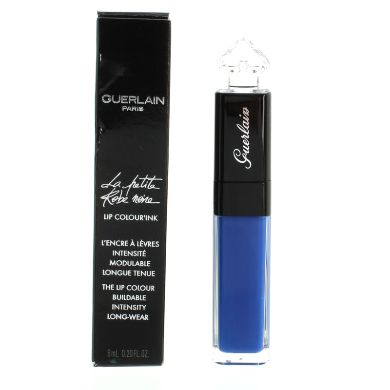 Guerlain La Petite Robe Noire L101 Adventurous Blue Liquid Lipstick