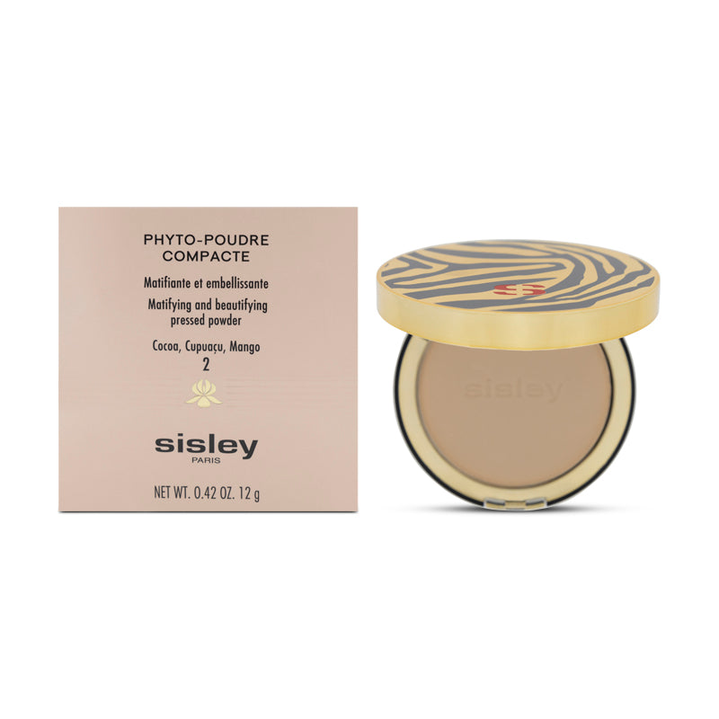 Sisley Phyto-Poudre Compact Pressed Powder - 2 Natural (Blemished Box)