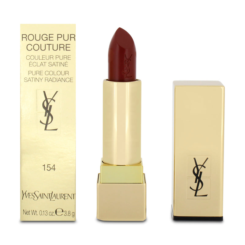 YSL Rouge Pur Couture Lipstick 154 Orange (Blemished Box)