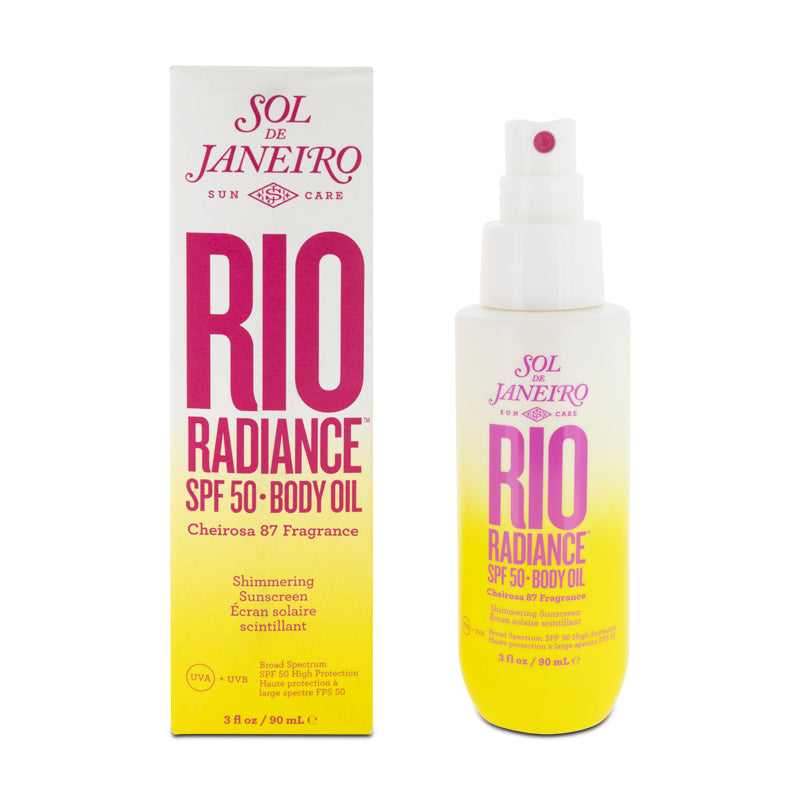 Sol De Janeiro Rio Radiance SPF 50 Body Oil Spray 90ml (Blemished Box)