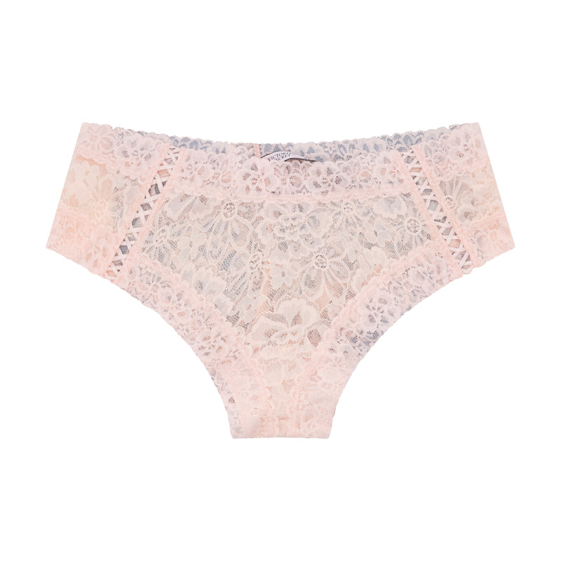 Victoria's Secret Double Side Lace Up Cheeky Knickers