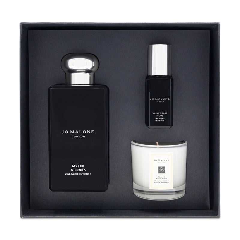 Jo Malone Myrrh & Tonka Opulent Routines Trio Gift Set (Blemished Box)