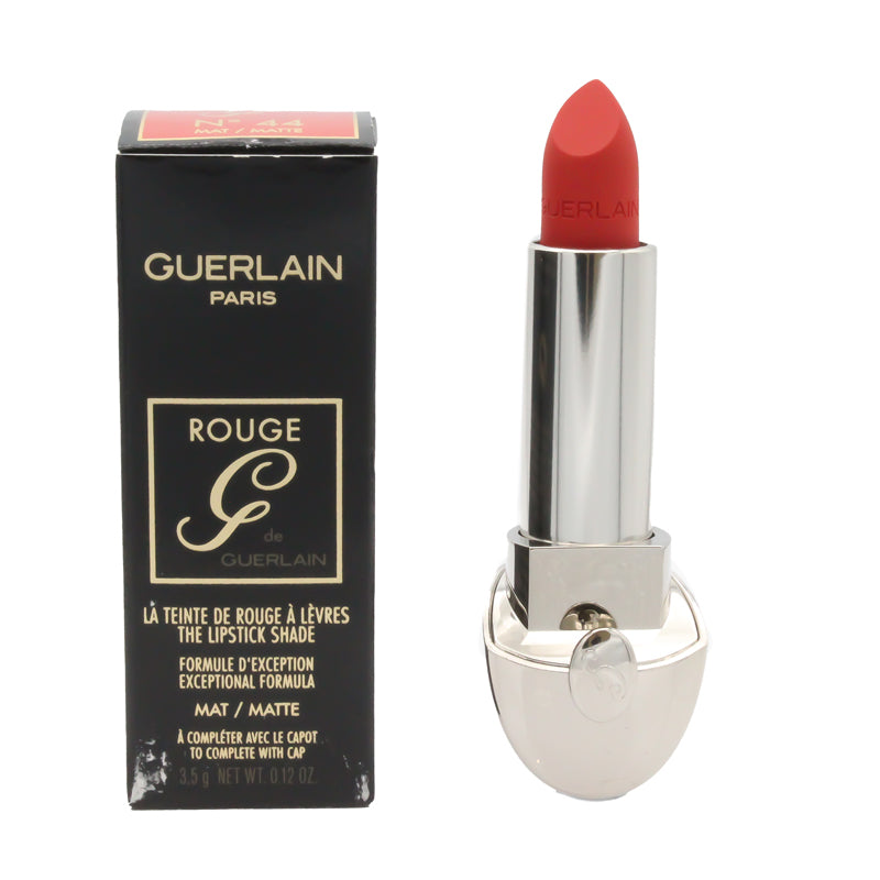 Guerlain Rouge G Matte Red Lipstick No 44 (Blemished Box)