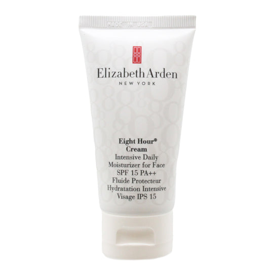 Elizabeth Arden Eight Hour Cream Moisturiser 50ml For Face SPF15 (Blemished Box)