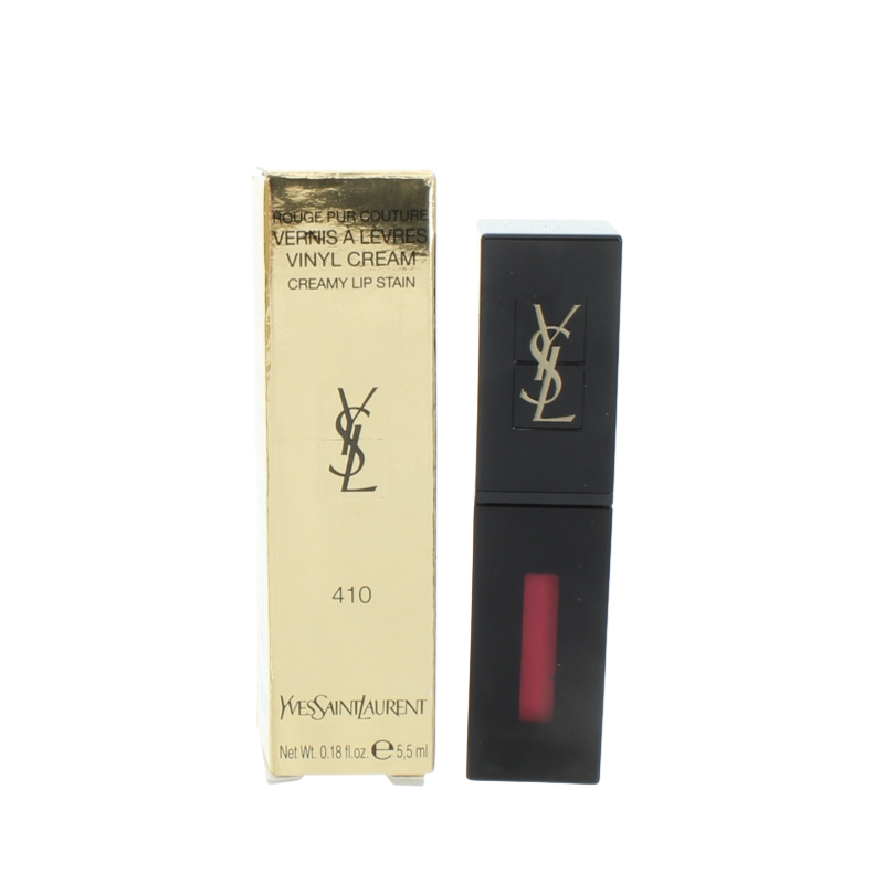 YSL Rouge Pur Couture Liquid Lipstick Stain 410 Fuchsia Live