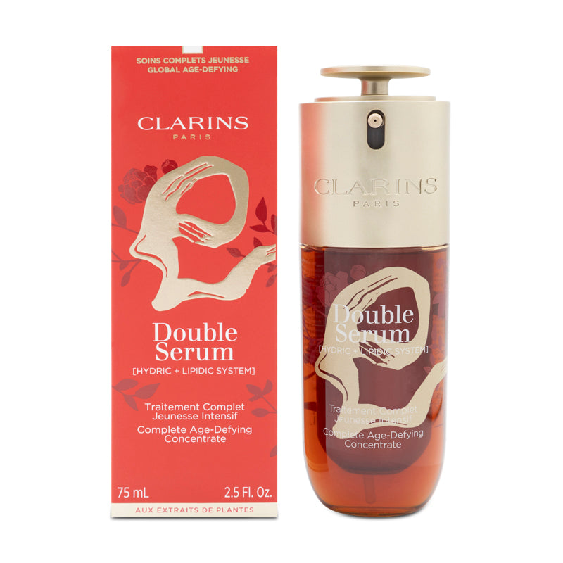 Clarins Double Serum Age-Defying Concentrate 75ml (Blemished Box)