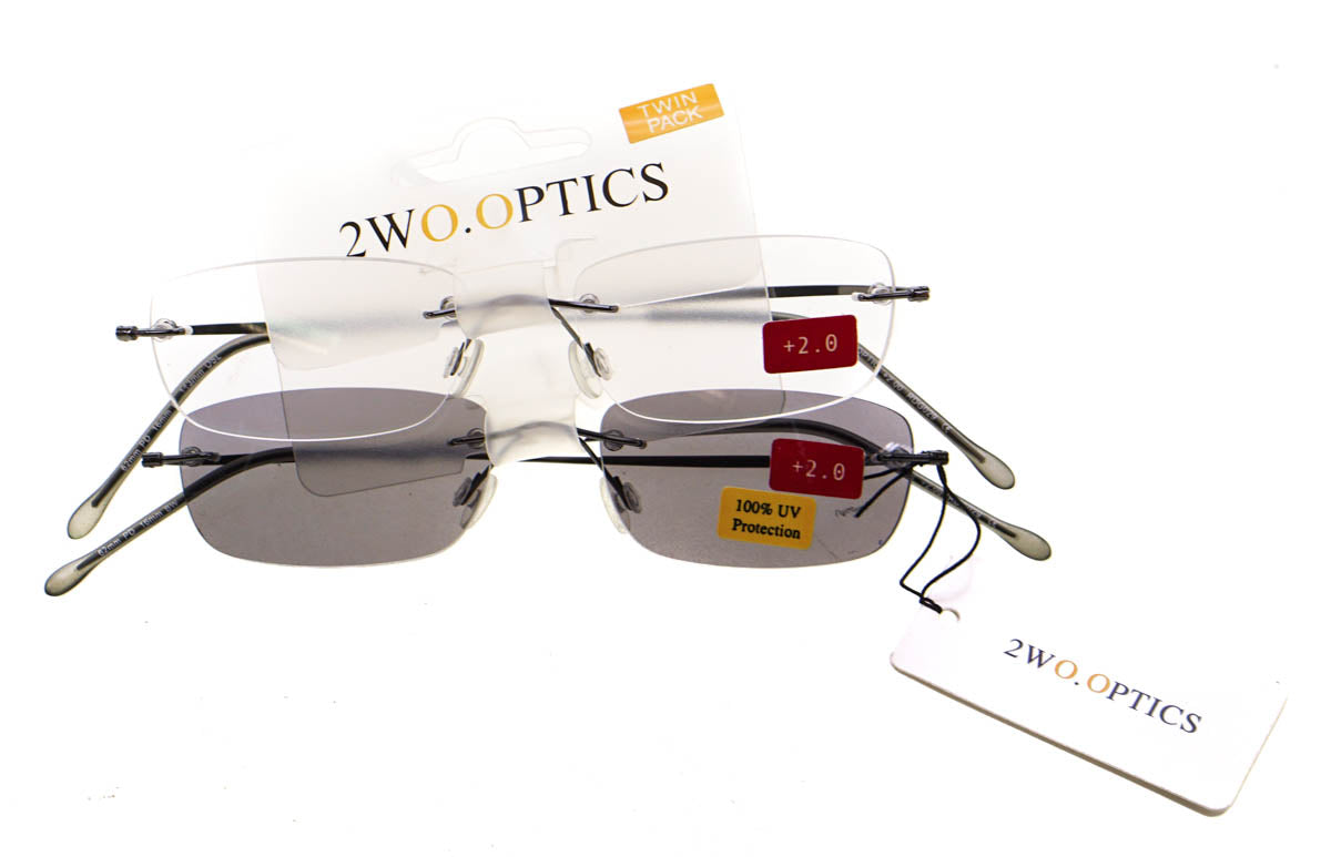 Reading Glasses +2.0 by Fabris Lane | TWIN PACK