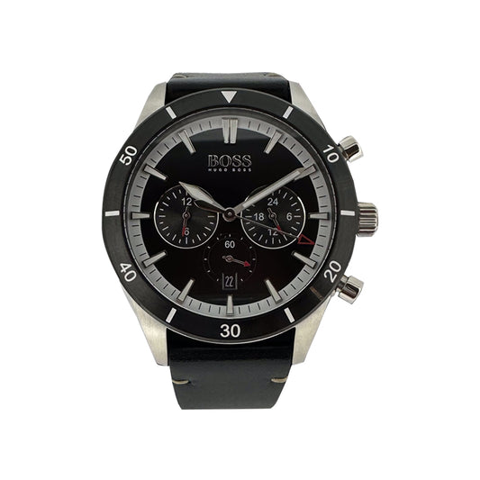 Hugo Boss Men's Watch Black Santiago Chronograph 1513864
