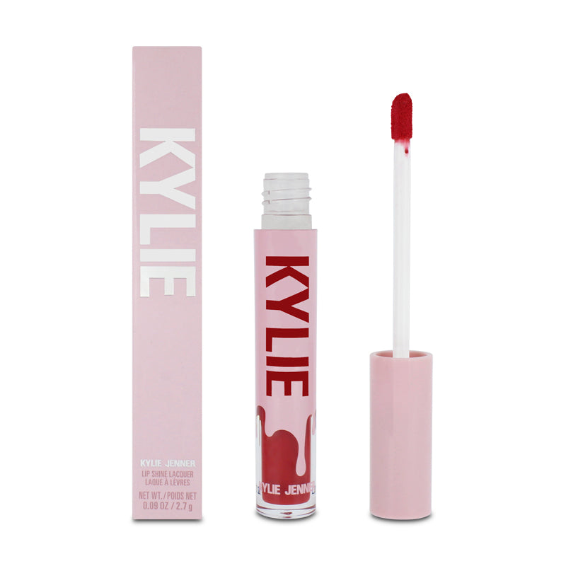 Kylie Cosmetics Lip Shine Lacquer Red Liquid Lipstick 416 Don't @ Me