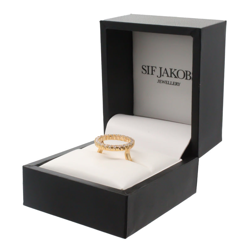 Sif Jakobs Gold Ring SJ-R3120-CZ(YG)/54