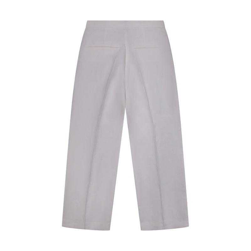 Ralph Lauren Polo Linen Ladies Trousers White Women's