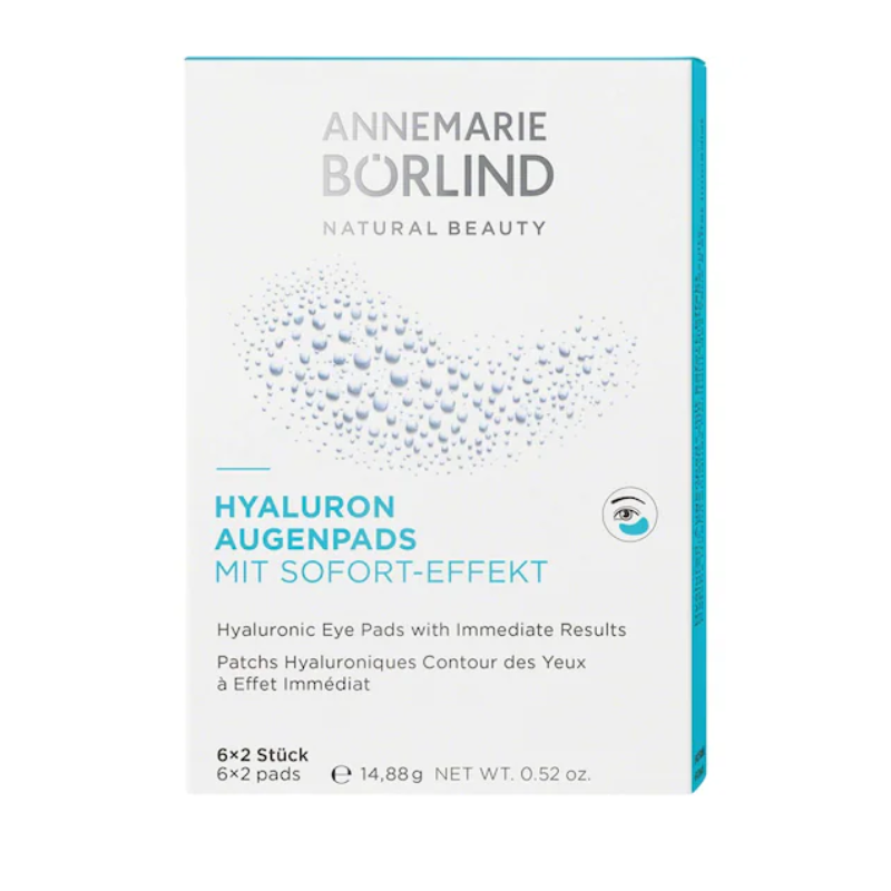 Annemarie Borlind Hyaluronic Eye Pads 6 x 2 Pads