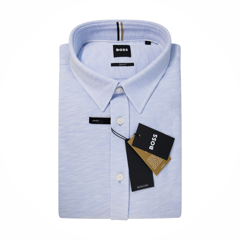 Hugo Boss Roan Kent Men's Slim Fit Shirt Light/Pastel Blue