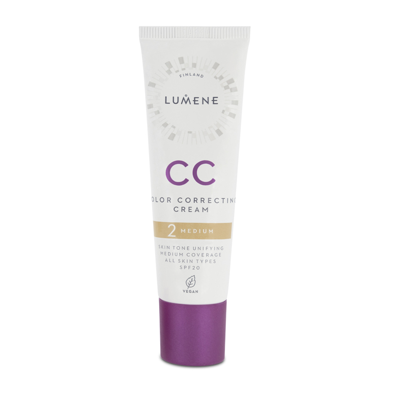 Lumene CC Colour Correcting Cream 2 Medium 30ml