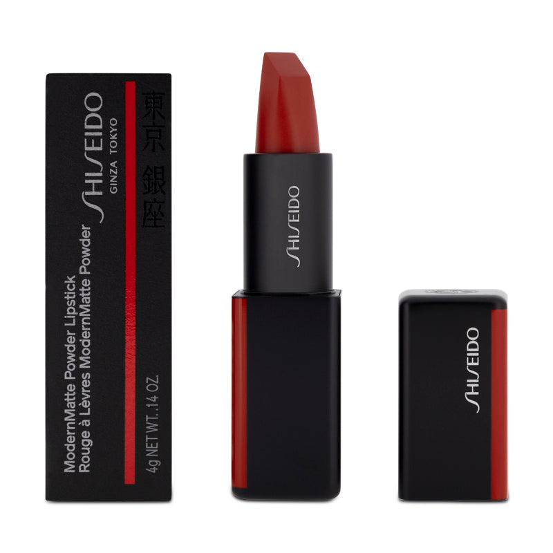 Shiseido Modern Matte Powder Lipstick 510 Night Life Red