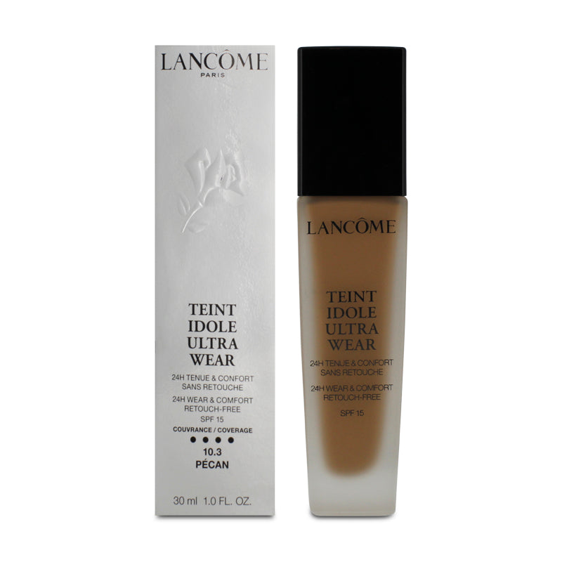 Lancome Teint Idole Ultra Wear Foundation 10.3 Pecan (Blemished Box)