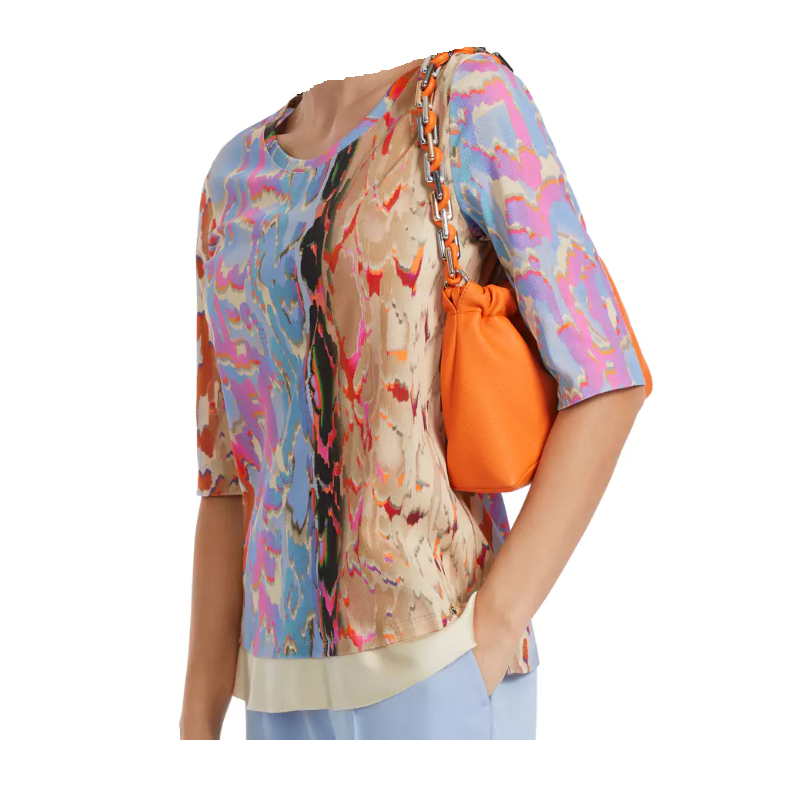 Marc Cain Multicolour T-Shirt | Vibrant Women's Tee
