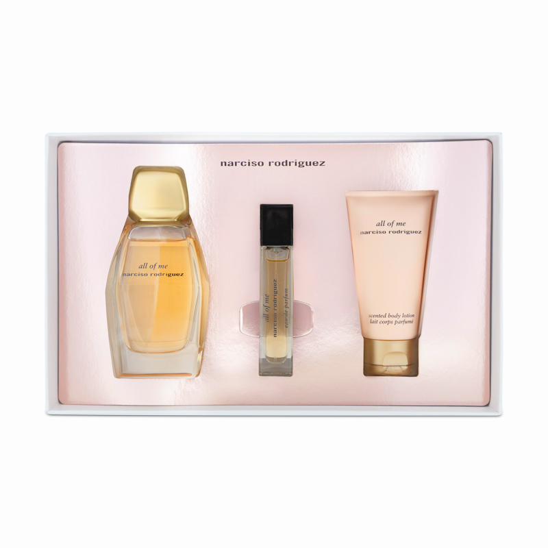Narciso Rodriguez All Of Me 90ml & 10ml Eau De Parfum & 50ml Scented Body Lotion Gift Set