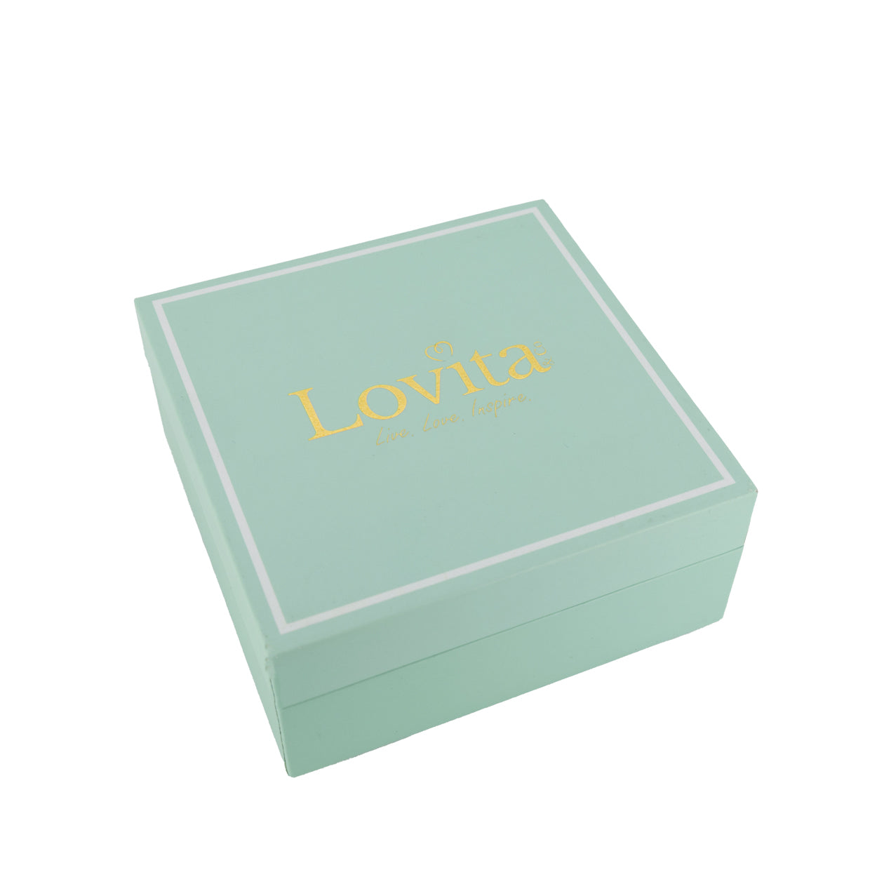 Lovita Charm Bracelet Silver Band Purple And Silver Butterfly (Ex Display)