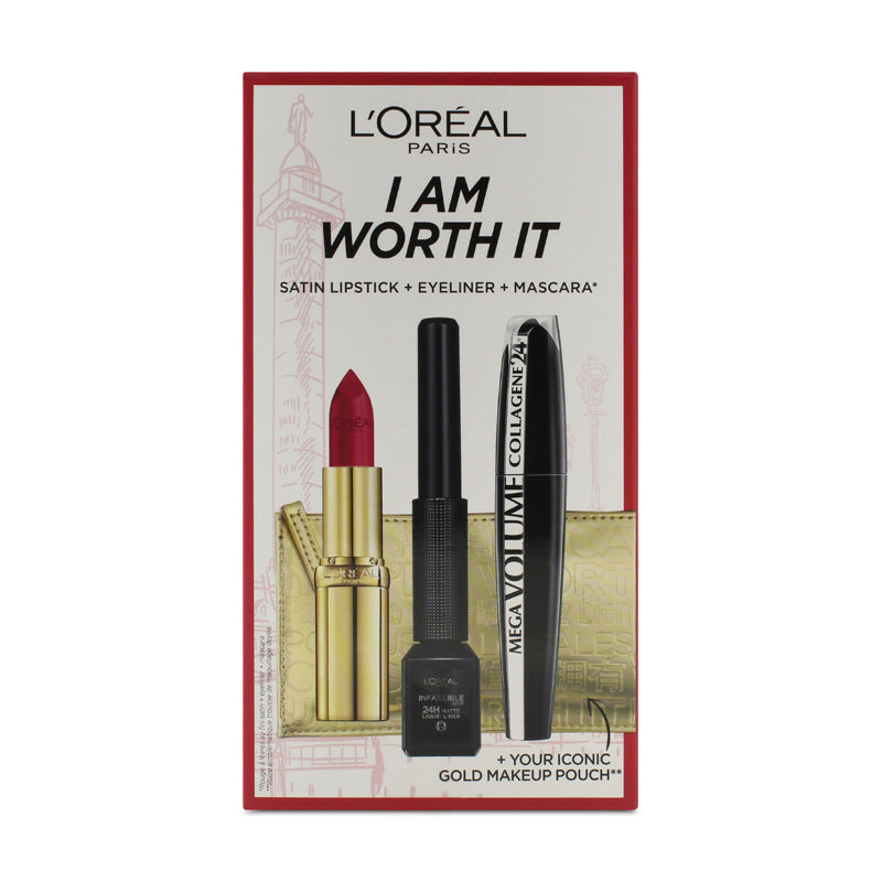 L'Oreal Makeup Set: I Am Worth It (Blemished Box)