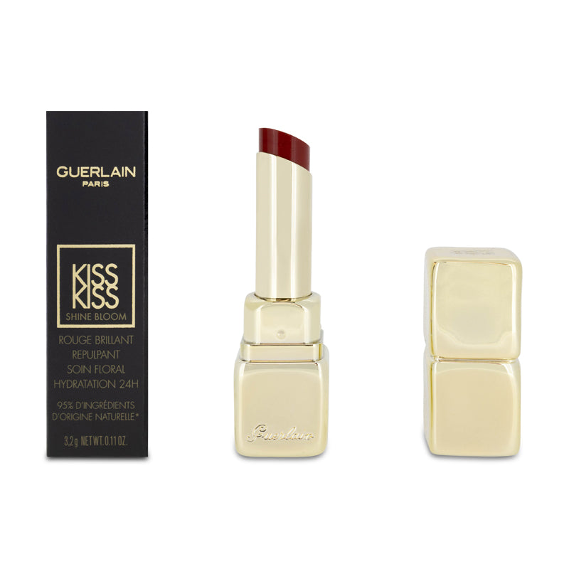 Guerlain Kiss Kiss Shine Bloom Lipstick in 819 Corolla Rouge
