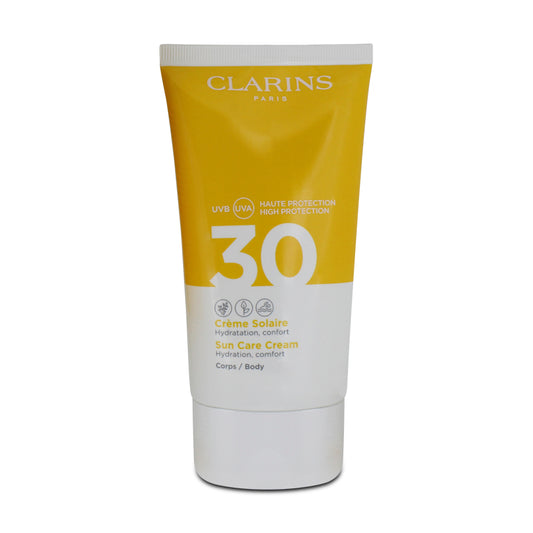 Clarins Body Sun Cream SPF30 150ml (Blemished Box)